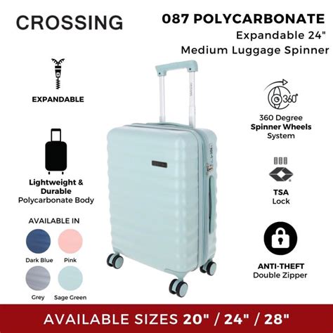 tripp polycarbonate suitcases